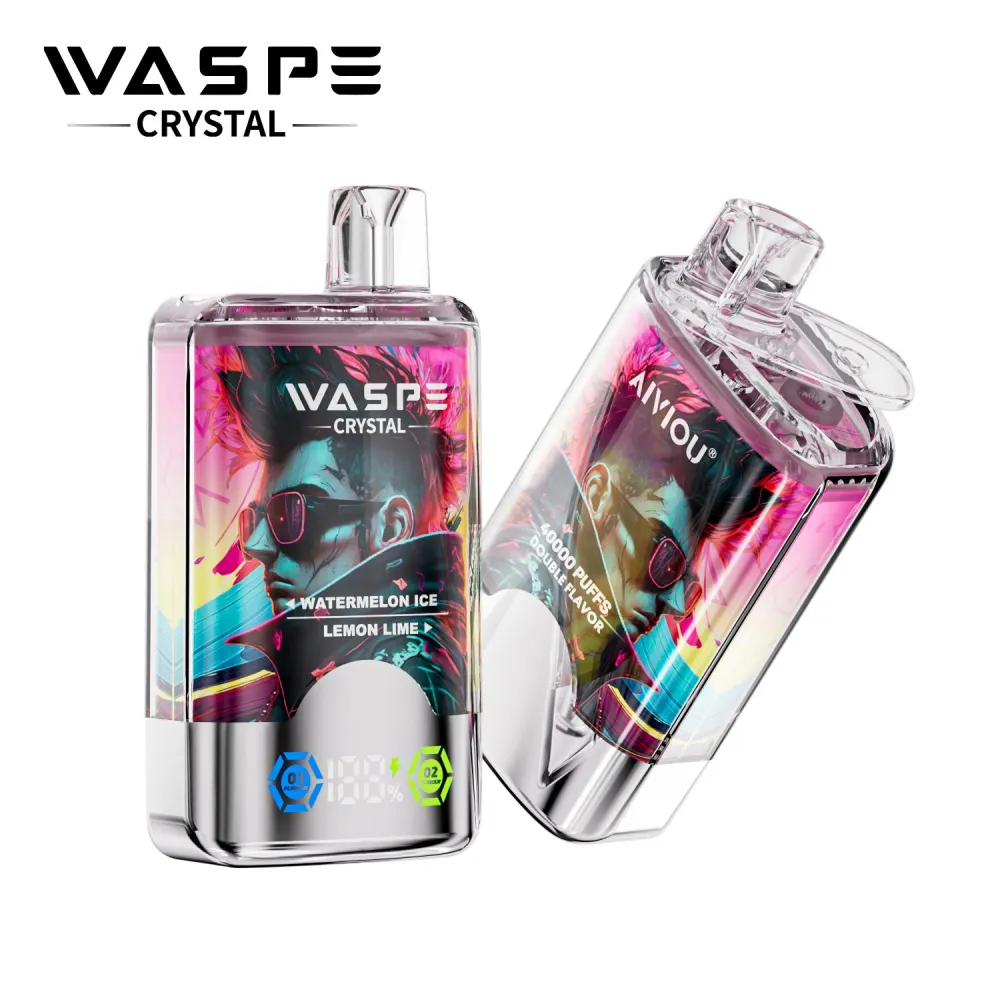 WASPE Crystal 40000  Puffs Vape Double Saveur 