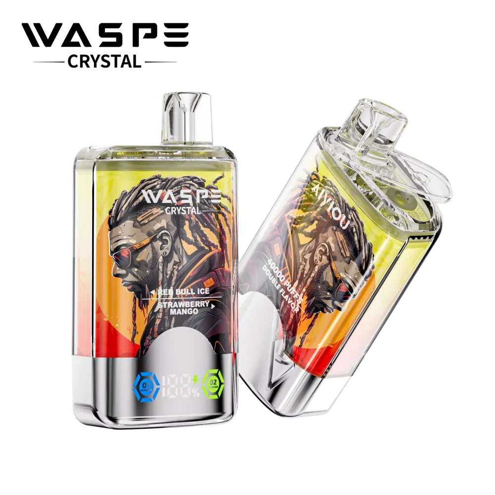 WASPE Crystal 40000  Puffs Vape Double Saveur 