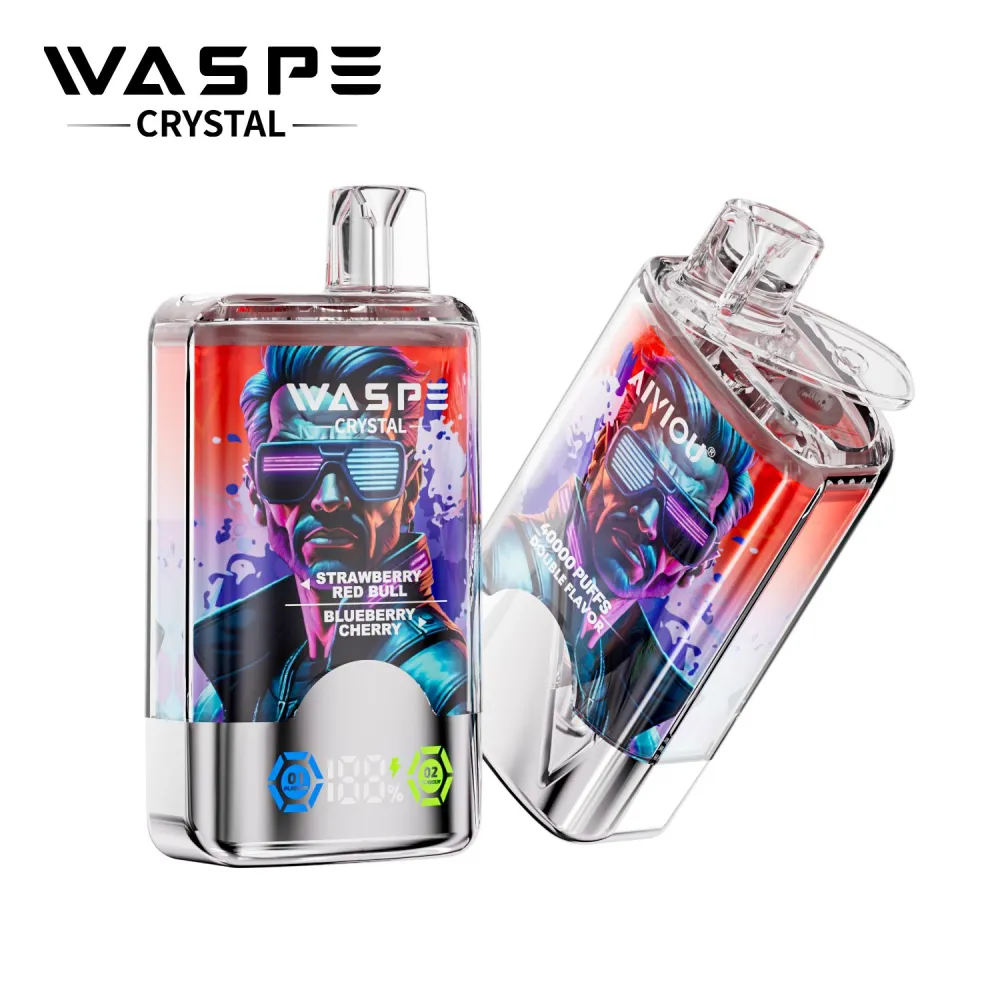 WASPE Crystal 40000  Puffs Vape Double Saveur 