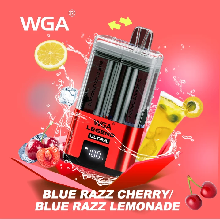WGA Crystal LEGEND ULTRA 30000 Puffs Double saveur Vape