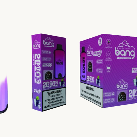 Vape jetable BANG SMART SCREEN 20 000 bouffées-B2B EN VENTE