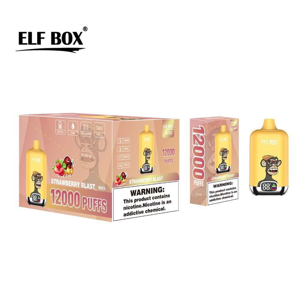 ELFBox Digital 12000 bouffées——Stock en Chine