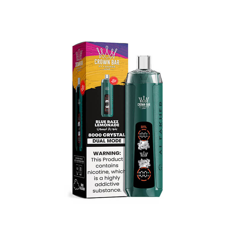 Al Fakher Crown Bar Pro 8000 Puffs —Stock en Chine