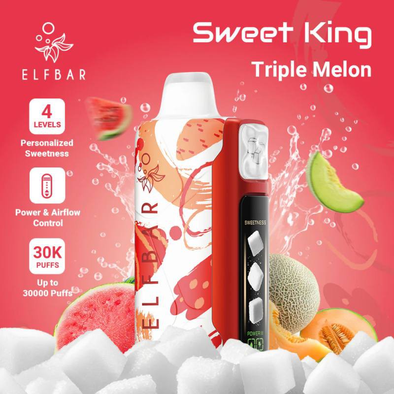 Elf Bar Sweet King 30 000 bouffées—Stock EU
