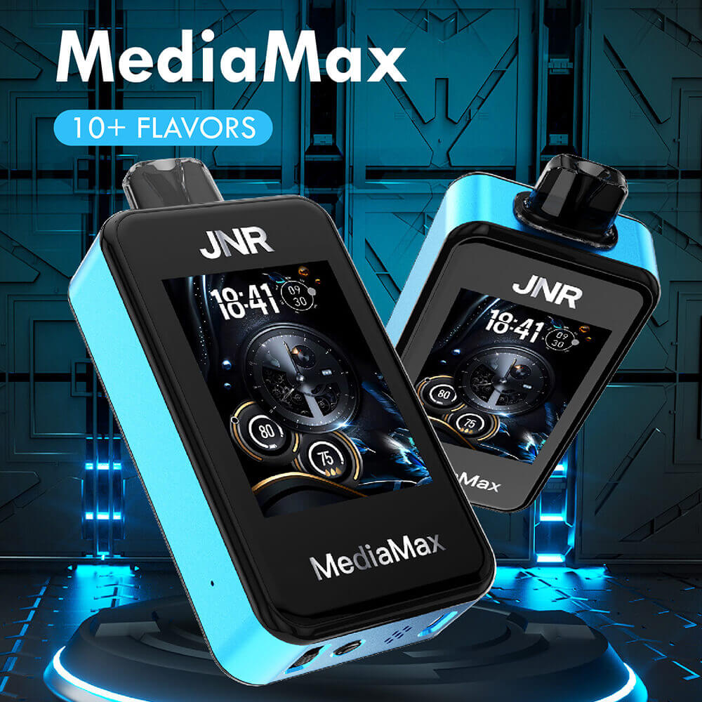 Vape jetable JNR MediaMax 40 000 bouffées – Vente en gros B2B