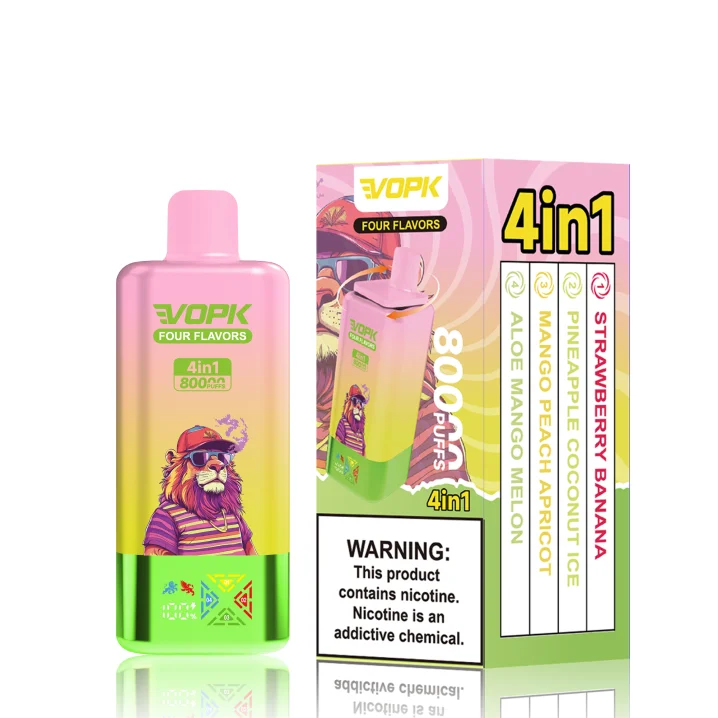 Vopk Four Flavors 80000 Puff—Stock en Chine