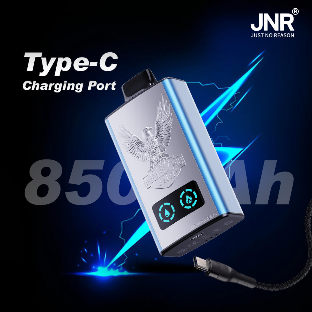 Vape jetable JNR Mega Box Pro 50 000 bouffées – Vente en gros B2B
