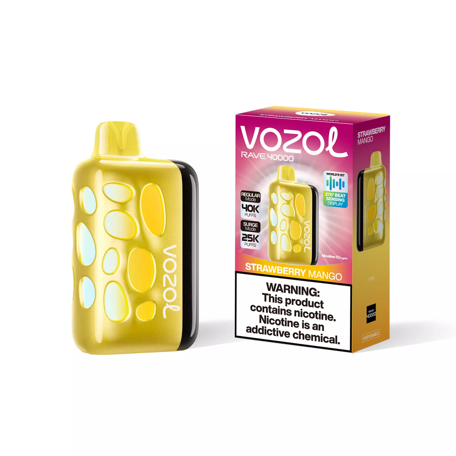 Vozol Rave 40000 bouffées – Vente en Gros