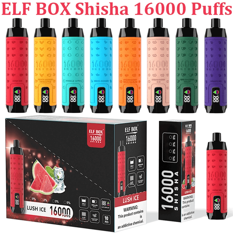Elf Box SHISHA 16000—Stock en Chine