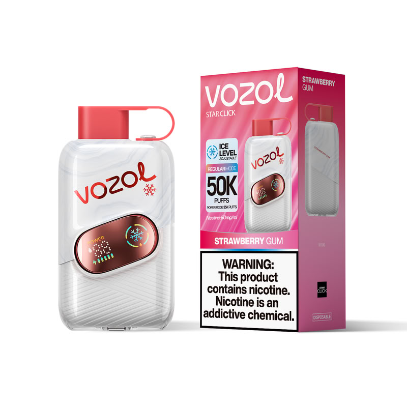 Vozol Star Clice 50000 Puffs 50K Disposable Vape With Dual Mode--Vente en Gros