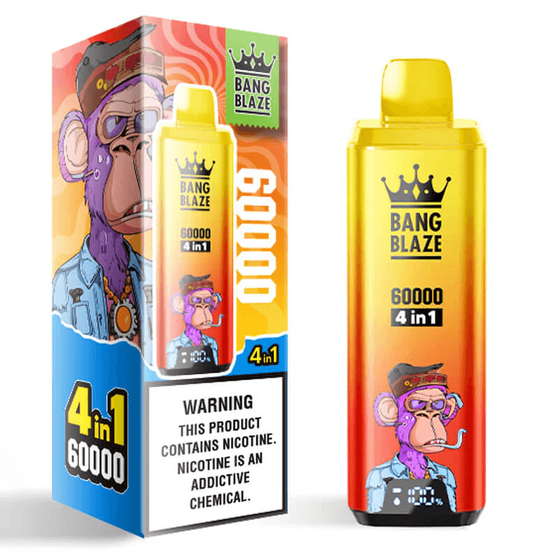 Vape jetable Bang Blaze 60K 4-en-1 – Vente en gros B2B