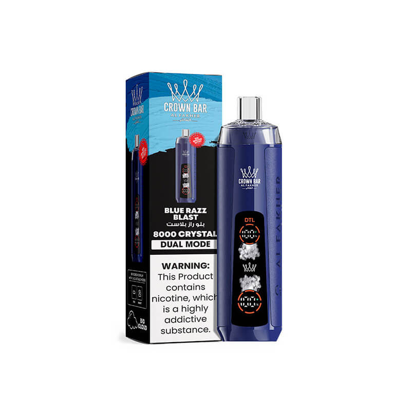 Al Fakher Crown Bar Pro 8000 Puffs —Stock en Chine