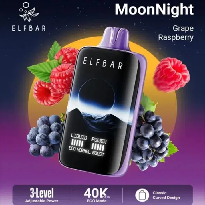 Elfbar MoonNight 40 000 Puffs – Cigarette électronique jetable en gros
