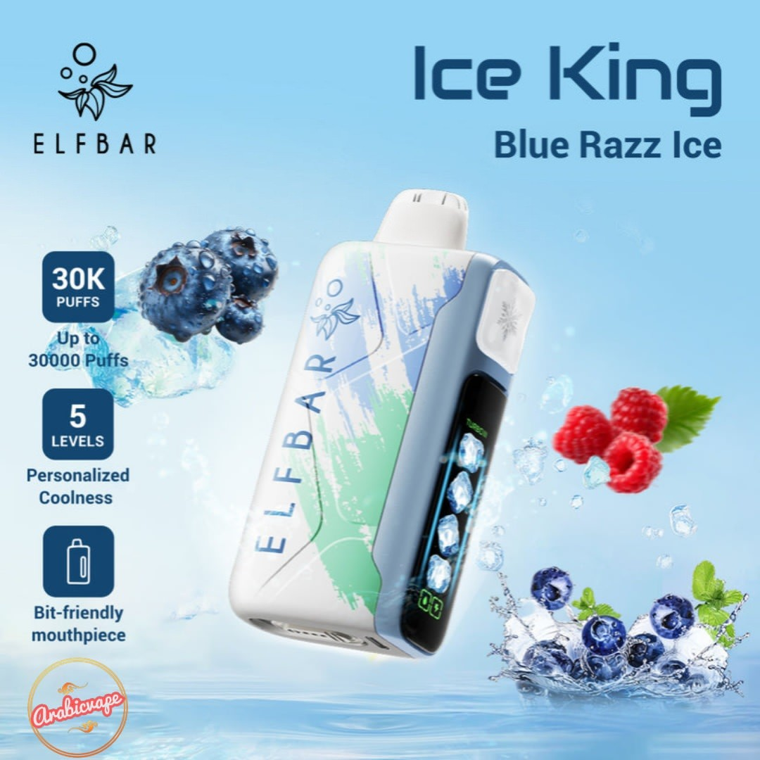 Elfbar ICE KING 30000 bouffées—Stock EU