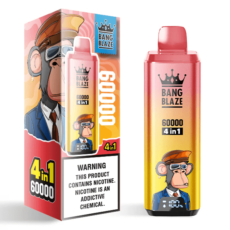 Vape jetable Bang Blaze 60K 4-en-1 – Vente en gros B2B