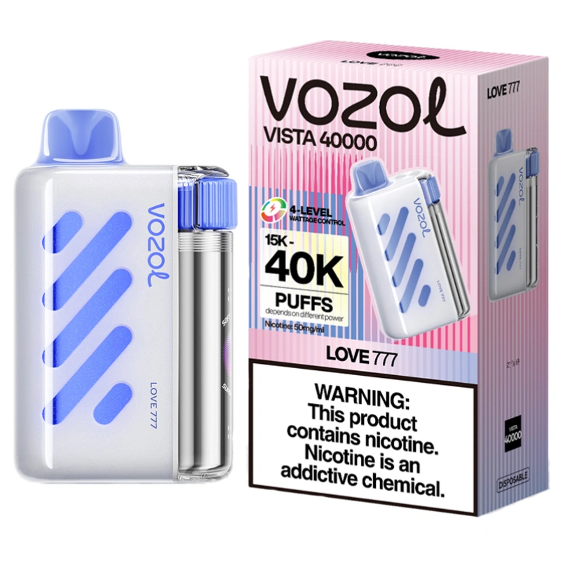 Vozol Vista 40 000 bouffées——Stock en CHINE