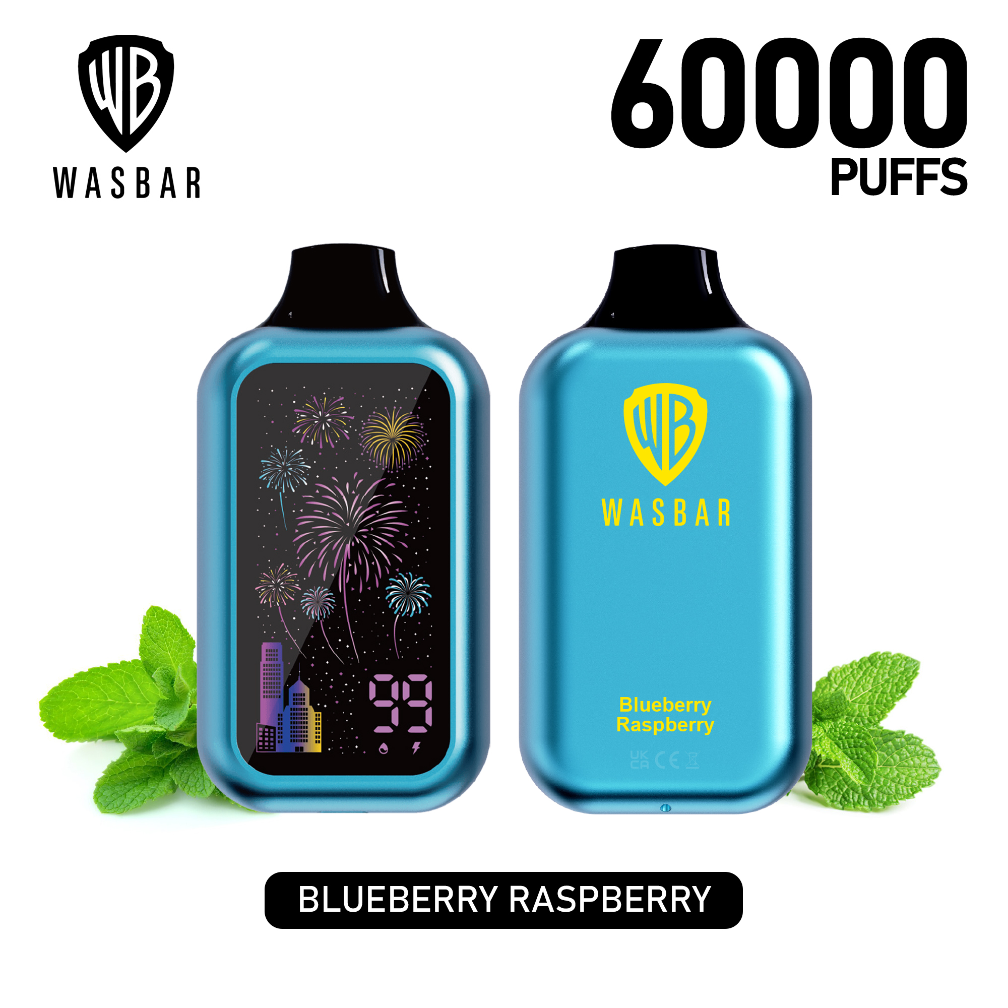  WASBAR 60K puff Disposable Vape Wholesale---Vente en Gros