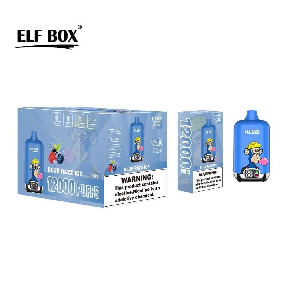 ELFBox Digital 12000 bouffées——Stock en Chine