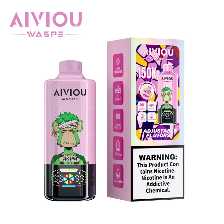 WASPE Aiviou 6 en 1 – 150 000 bouffées Vape Jetable