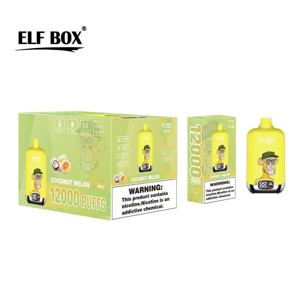ELFBox Digital 12000 bouffées——Stock en Chine
