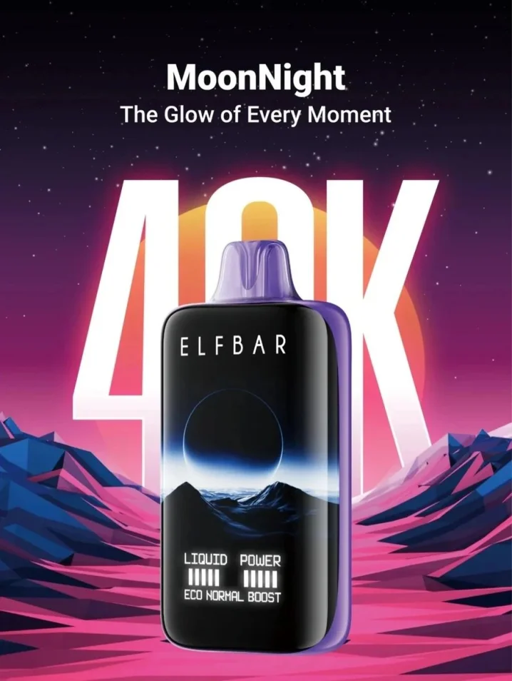 Elfbar MoonNight 40 000 Puffs – Cigarette électronique jetable en gros