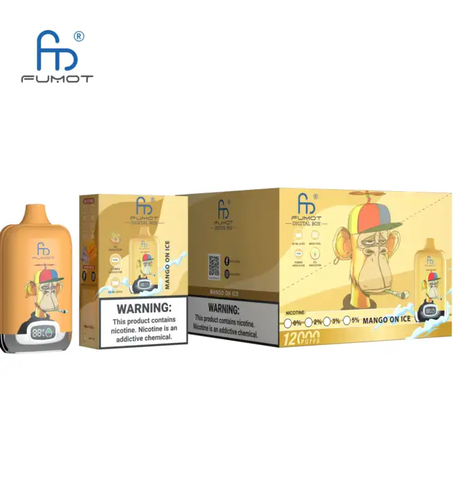 Fumot Randm 12 000 cigarettes électroniques jetables-B2B Dispo