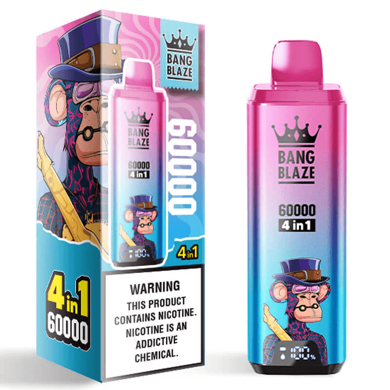 Vape jetable Bang Blaze 60K 4-en-1 – Vente en gros B2B