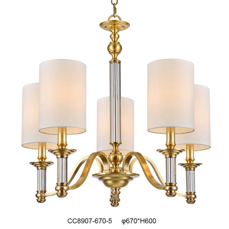 Elegant Gold Chandelier