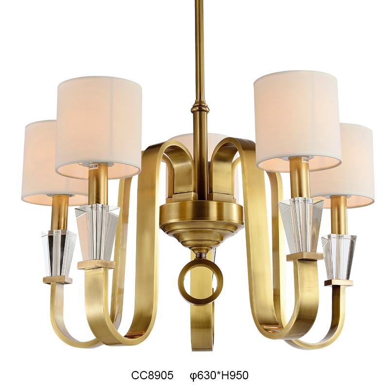 Elegant Gold Chandelier