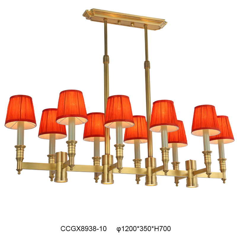 Elegant 10-Light Chandelier