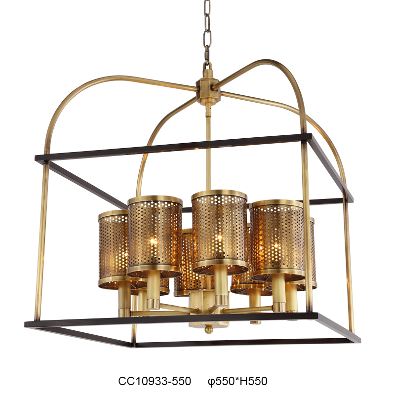 Elegant Gold Chandelier