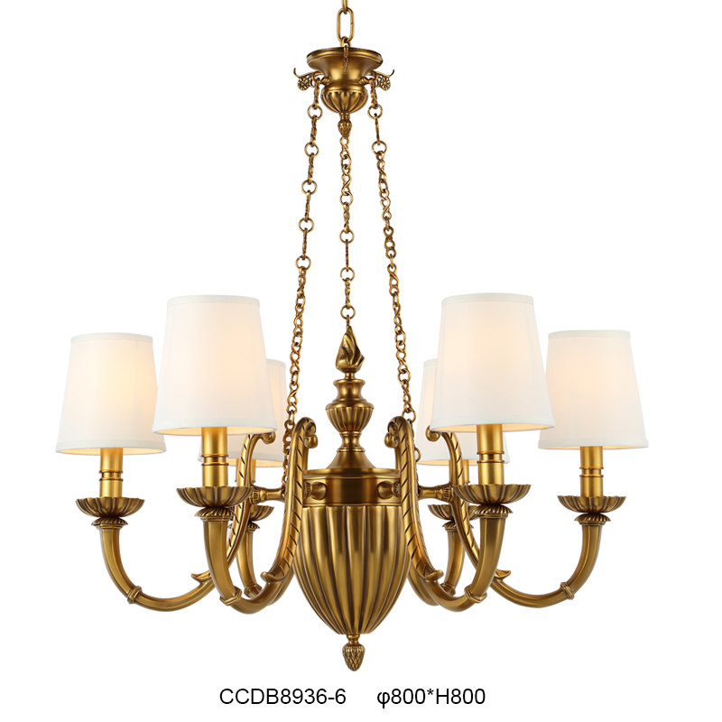 Elegant Gold Chandelier