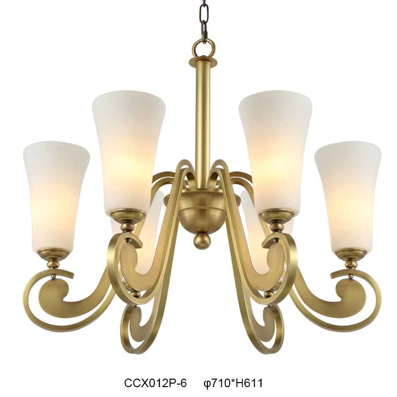 Elegant Gold Chandelier