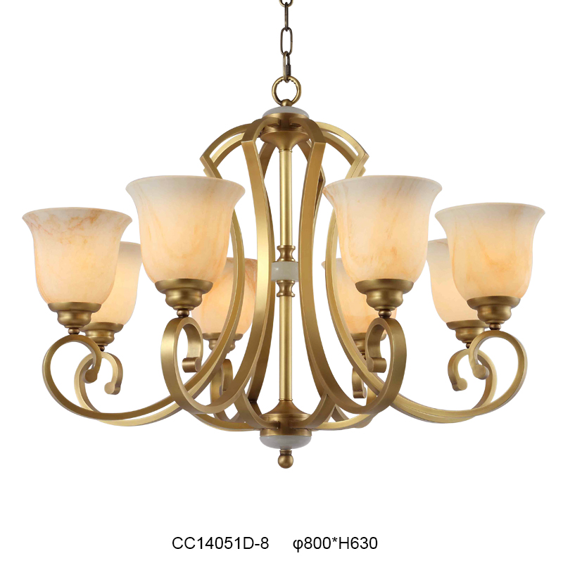 Elegant Gold Chandelier