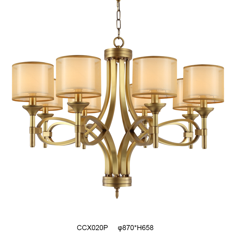 Elegant Gold Chandelier