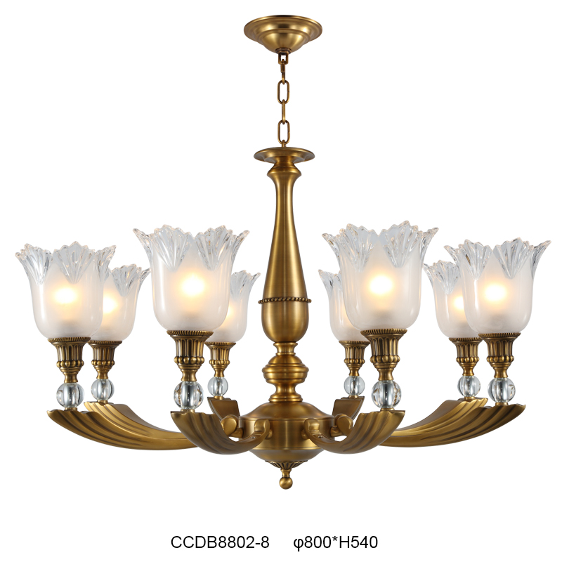 Elegant Gold Chandelier