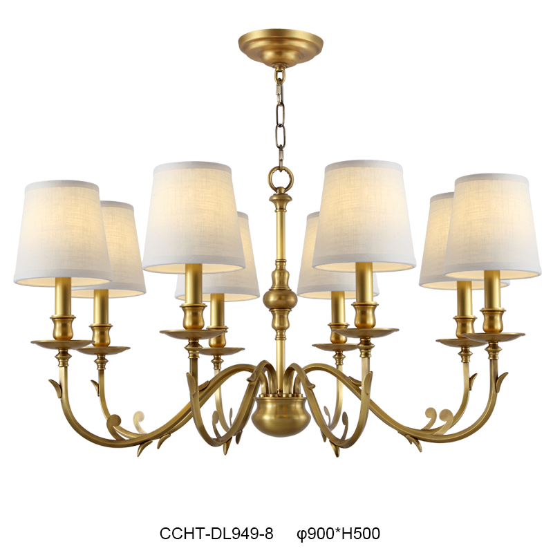 Elegant Gold Chandelier