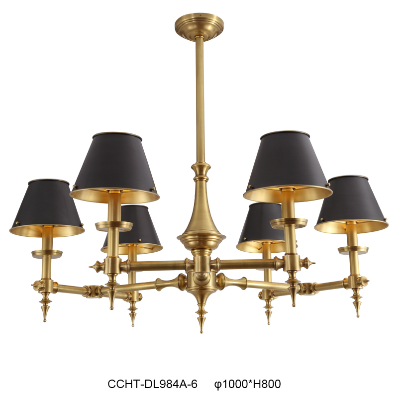 Elegant Gold Chandelier