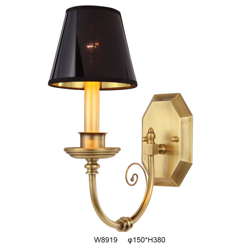 Vintage Brass Wall Sconce