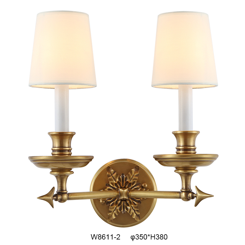 Elegant Two-Light Wall Sconce