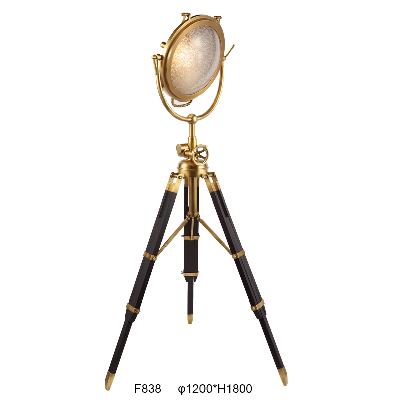 Vintage Tripod Floor Lamp