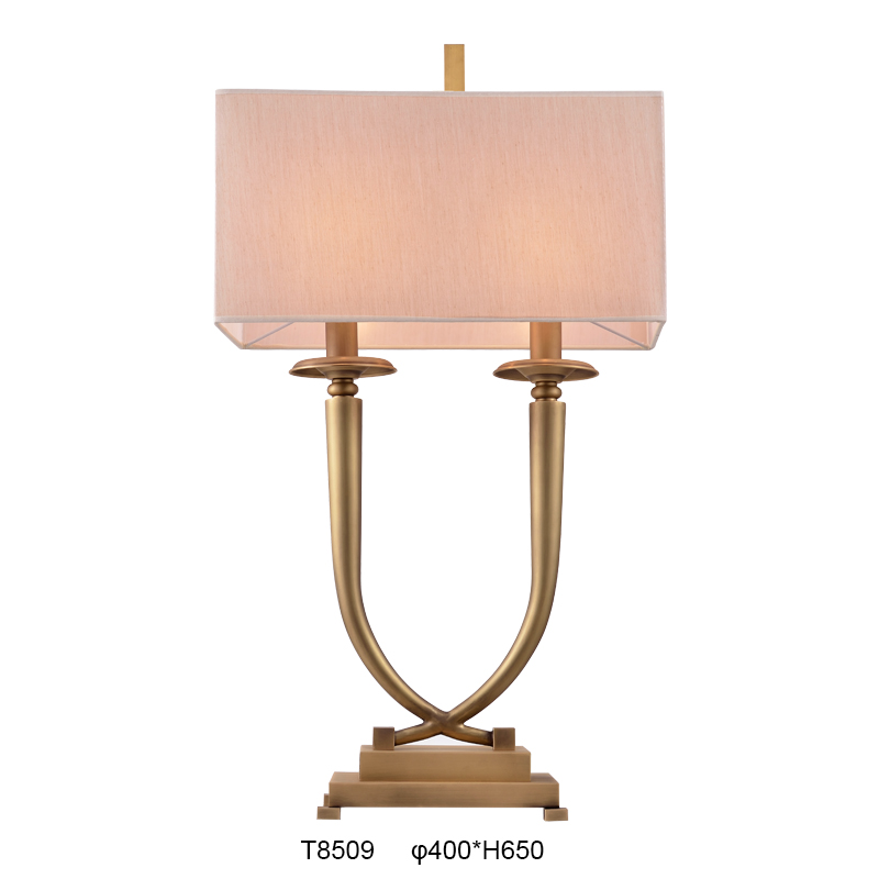 Modern Brass Table Lamp
