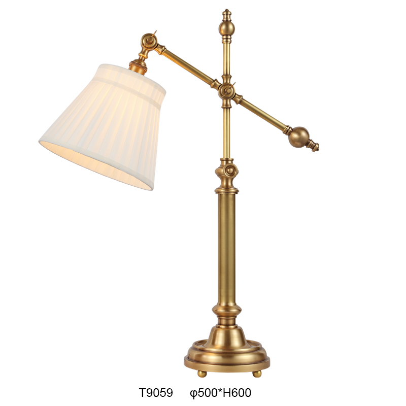 Antique Brass Table Lamp