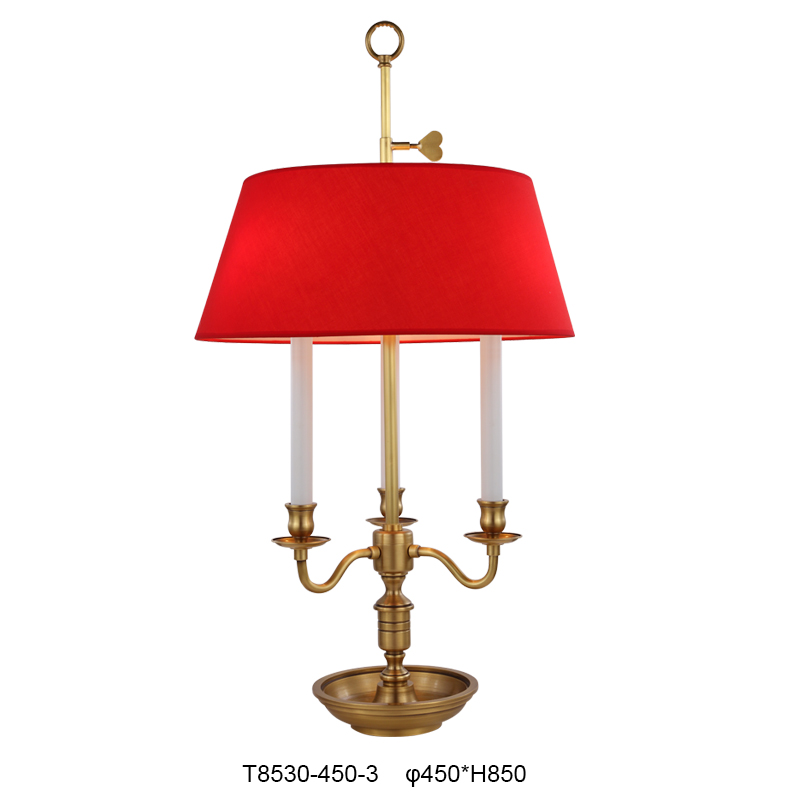 Elegant Brass Table Lamp