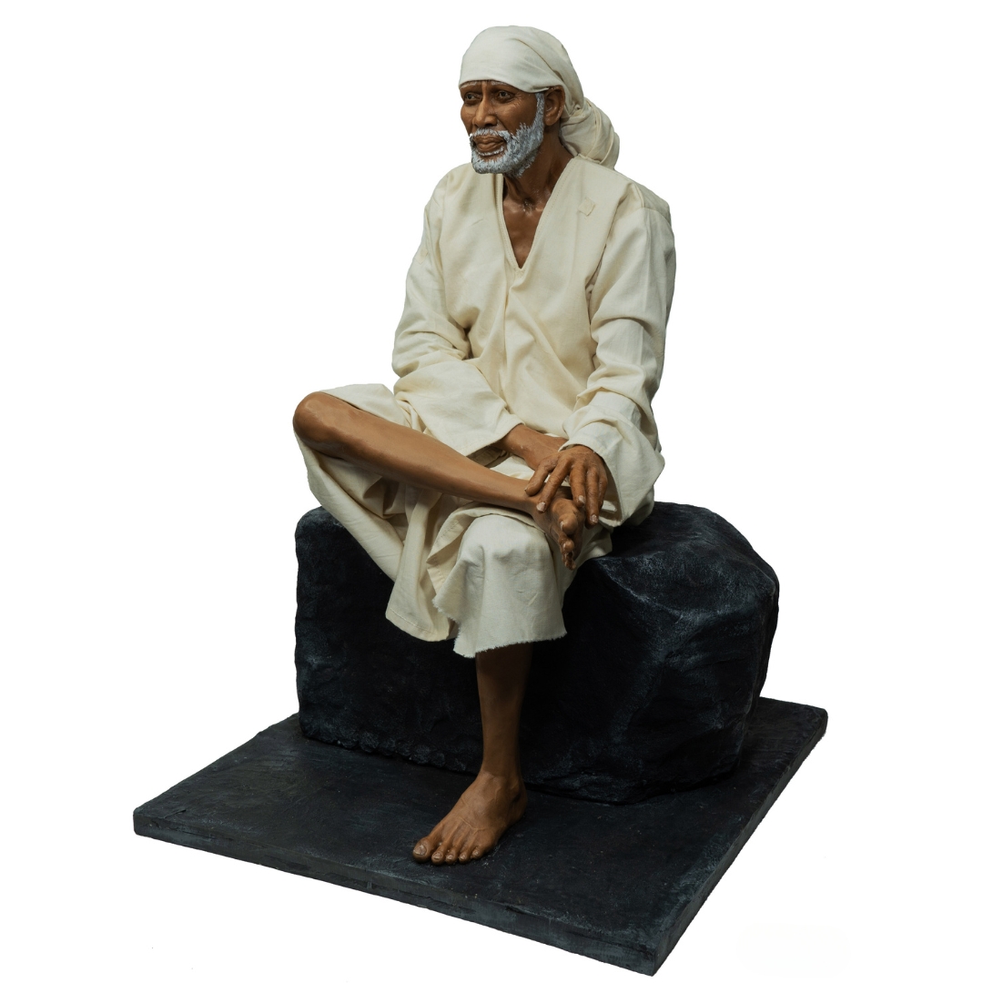 1/3rd Scale Shirdi Sai Baba Sitting Posture