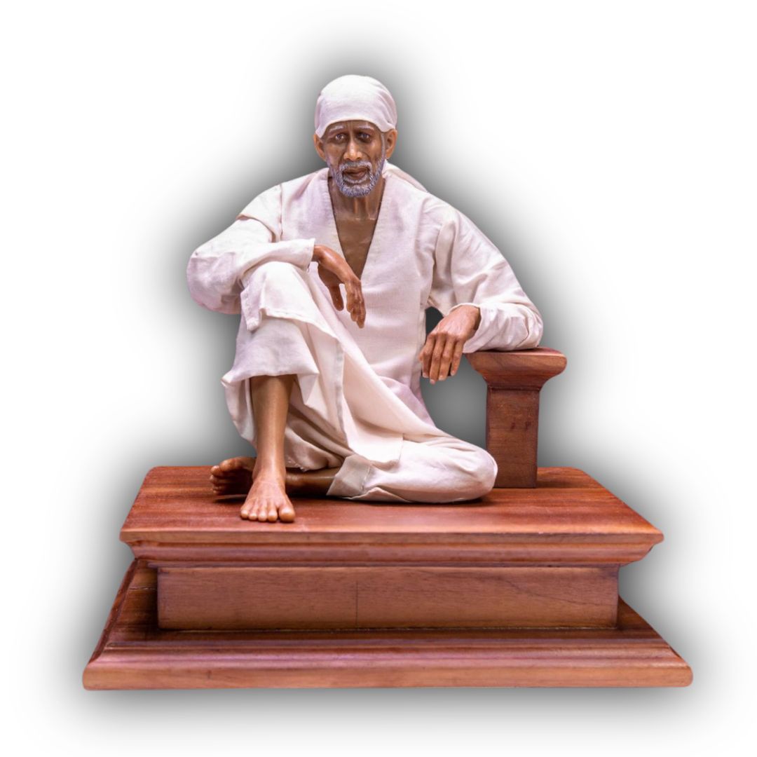 1/4th scale Shirdi Sai Baba Dwarakamayi posture 
