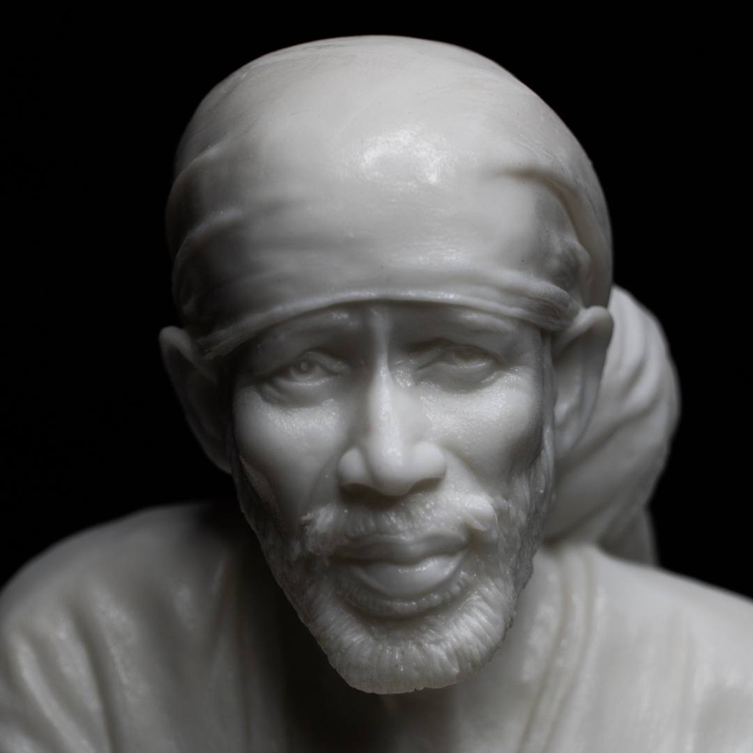 13 inch Shirdi Sai Baba - Marble Finish