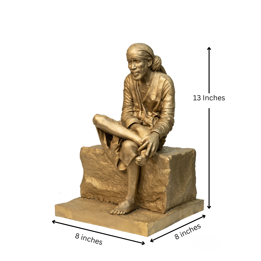 13 inch Shirdi Sai baba 