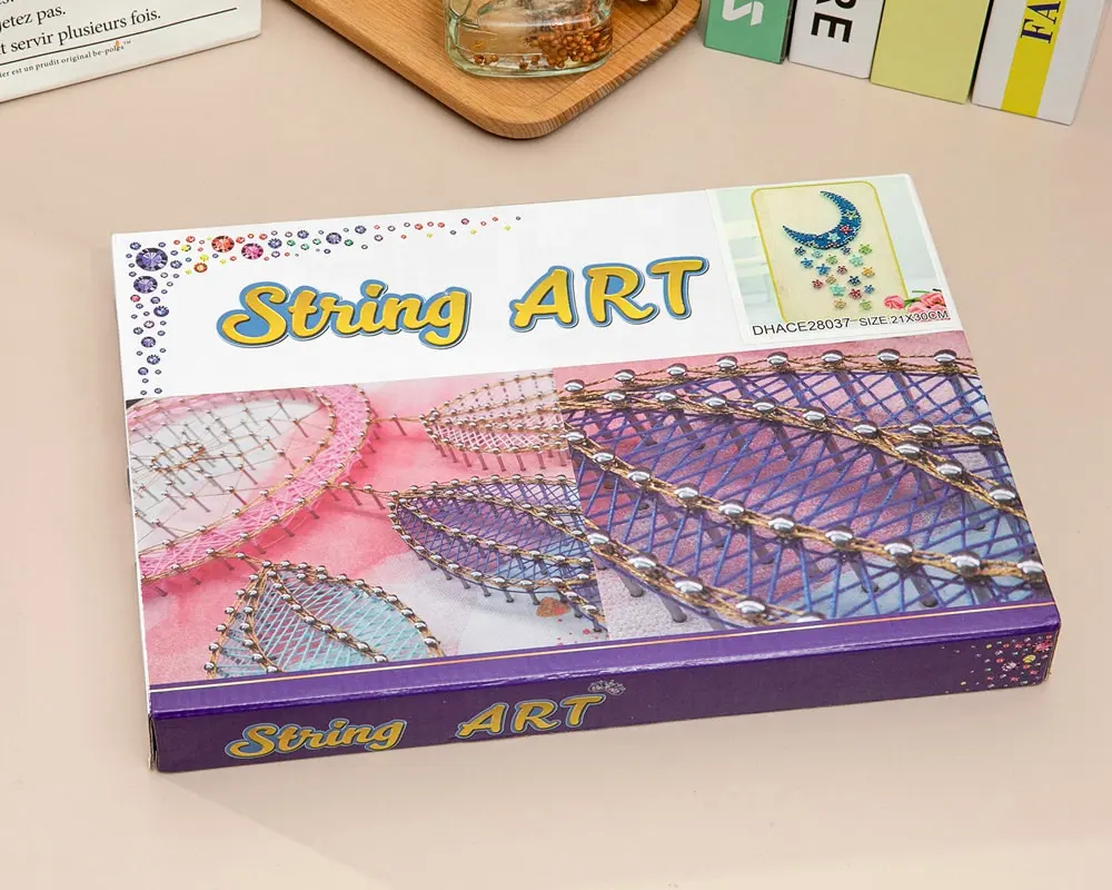 Decorative String Art Frames