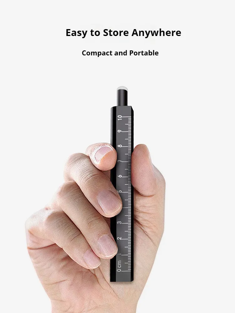 Compass Needle Cover with Scale Ruler